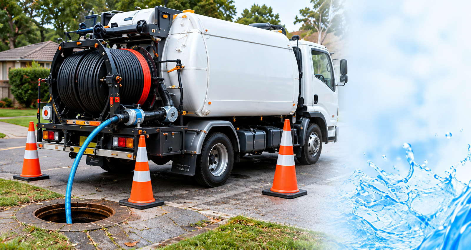 Jet Blasting Truck and Equipment Melbourne