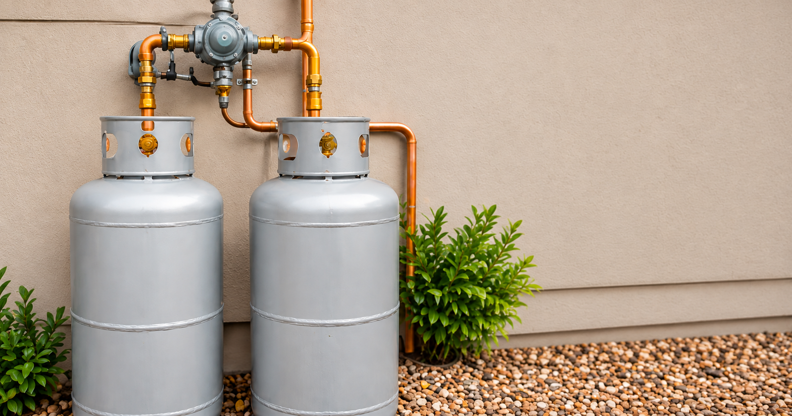 LPG Gas Cylinder Tank Installation
